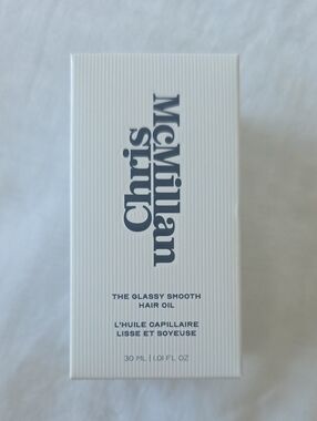 Chris McMillan The Glassy Smooth Hair Oil - 30ml New